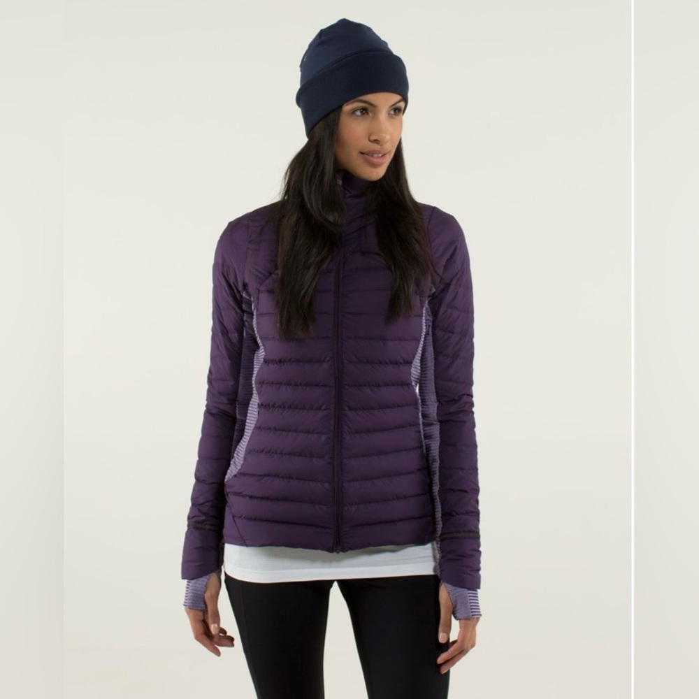 Lululemon Fluff Off Jacket, Purple, Size 4